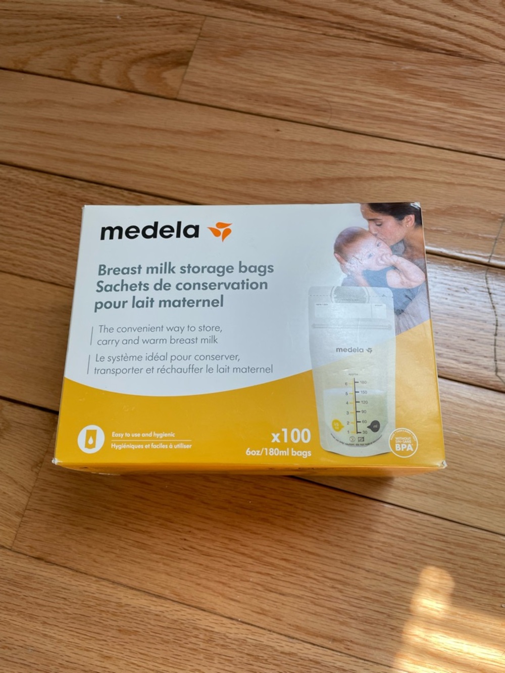 Medela Breast Milk Storage Bags, 100-Count